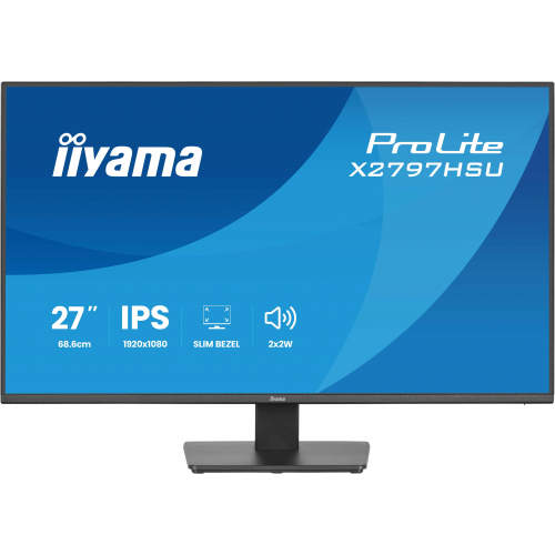 Moniteur 27" Ultra Mince IPS full HD 4ms HP hubUSB