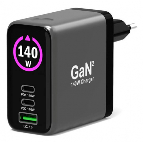 Alim GaN2 USB A&C PD3.1 140W MacBook PRO LCD