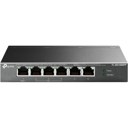 Switch 5 ports Giga dont 4 PoE 64W